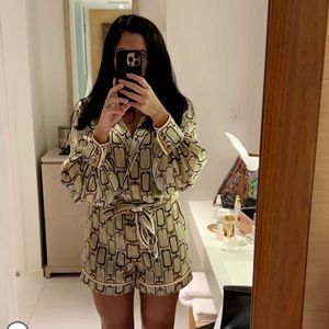 Alexis shirt & shirt chain-link set